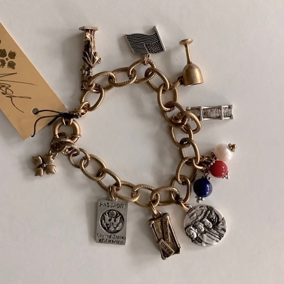 Patricia Nash (NWT) World Traveler Charm Bracelet - Picture 3 of 7